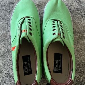Polo by Ralph Lauren Light Green Sneakers